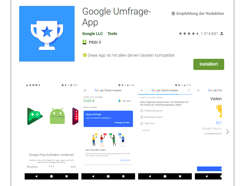 Google Umfrage App Keine Umfragen Google Umfrage App Keine Umfragen